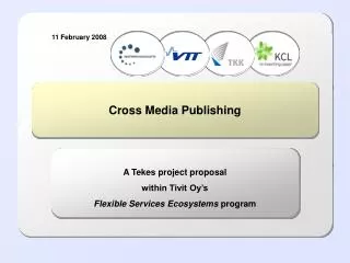 Cross Media Publishing