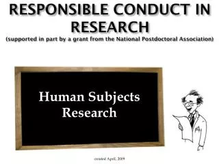 Human Subjects Research