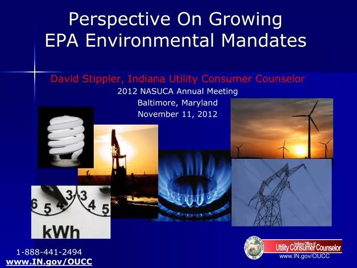 perspective on growing epa environmental mandates