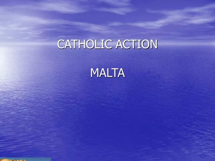 catholic action malta