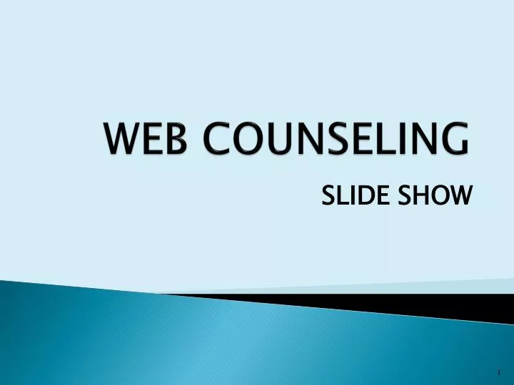 web counseling