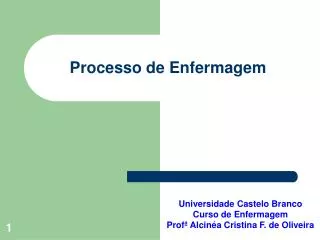 processo de enfermagem