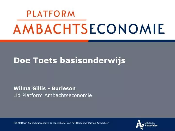 doe toets basisonderwijs