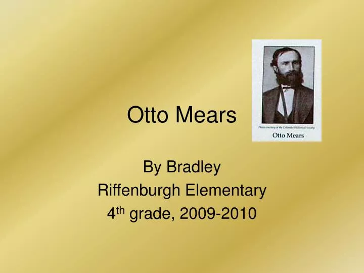 otto mears