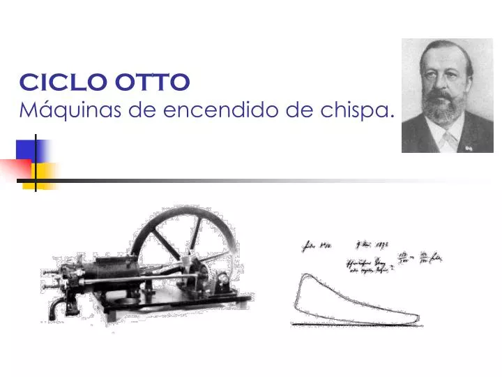 ciclo otto m quinas de encendido de chispa