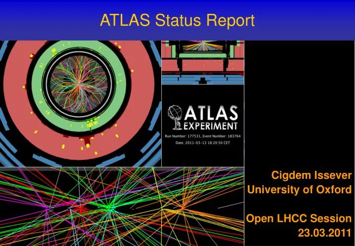 atlas status report