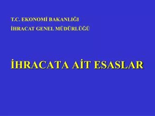 hracata a t esaslar