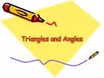 Triangles and Angles - slide 1