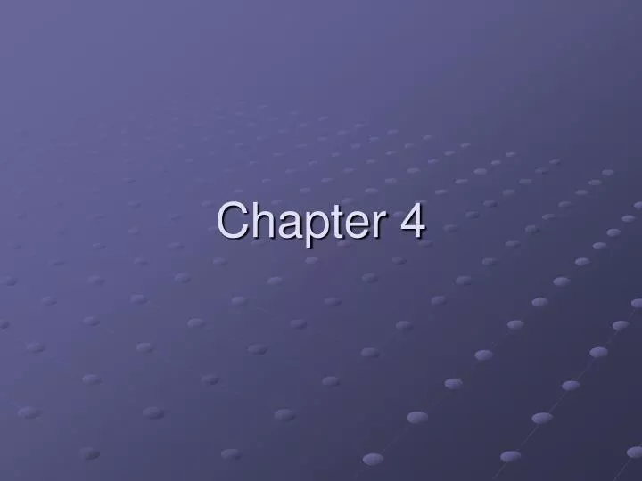 chapter 4