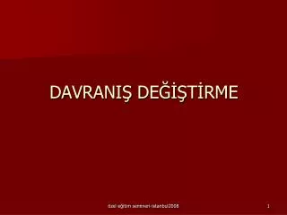 davrani de t rme