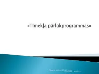 t mek a p rl kprogrammas