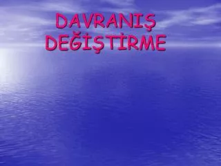 davrani de t rme