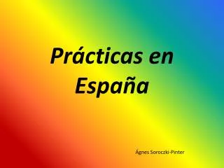 pr cticas en espa a