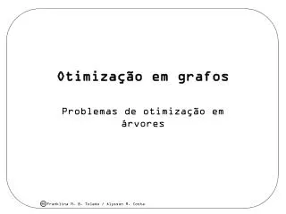 otimiza o em grafos