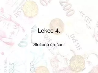lekce 4