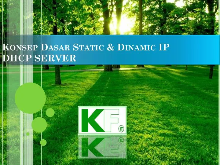 konsep dasar static dinamic ip dhcp server