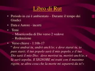 libro di rut