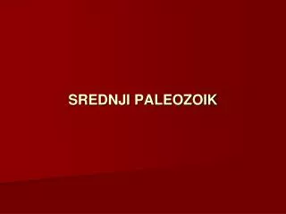 srednji paleozoik