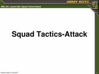 Squad Tactics-Attack