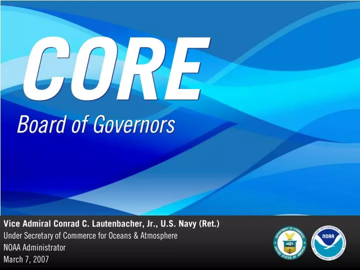 core board of governors