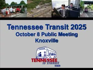 Tennessee Transit 2025 October 8 Public Meeting Knoxville