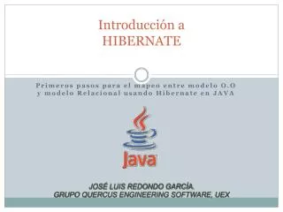 introducci n a hibernate