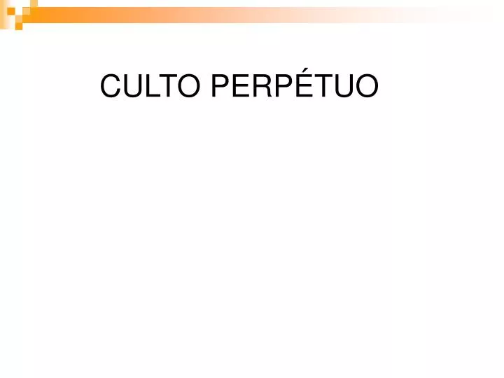 culto perp tuo