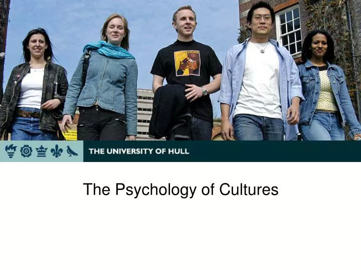 the psychology of cultures