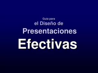 efectivas