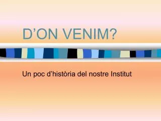 d on venim