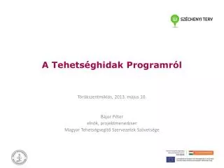 a tehets ghidak programr l