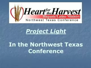 Project Light In the Northwest Texas Conference