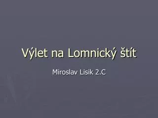v let na lomnick t t