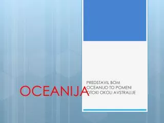 oceanija