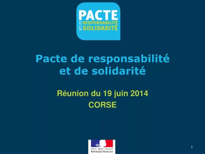 pacte de responsabilit et de solidarit