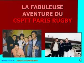 la fabuleuse aventure du csptt paris rugby