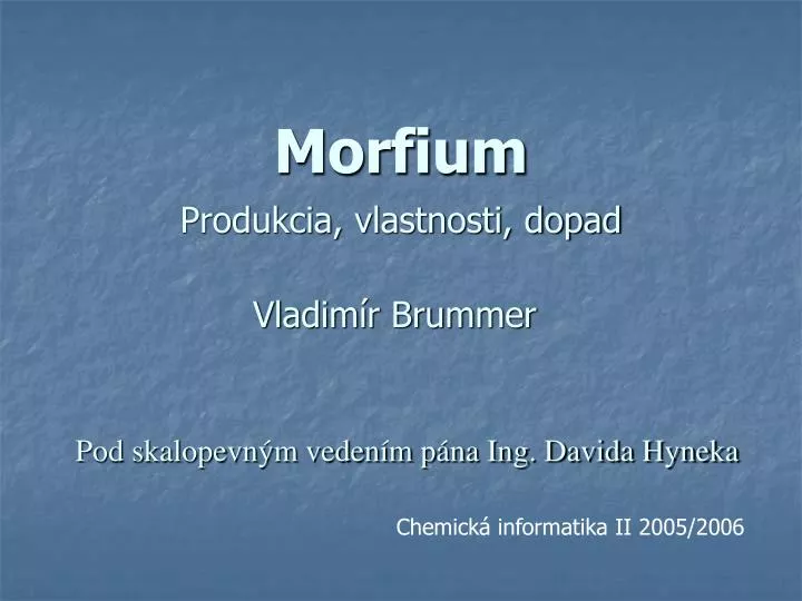 morfium