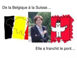 elle a franchit le pont