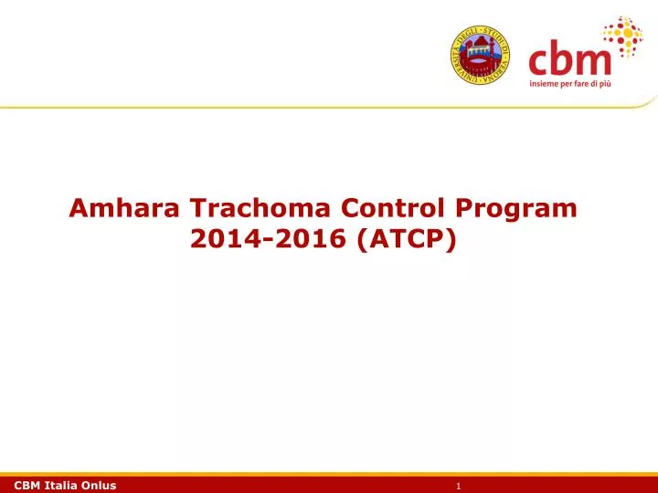 amhara trachoma control program 2014 2016 atcp