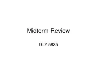 Midterm-Review