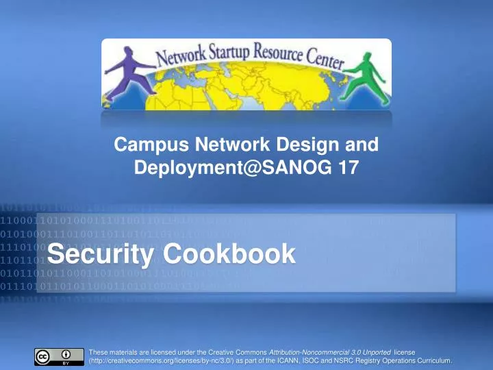 campus network design and deployment@sanog 17