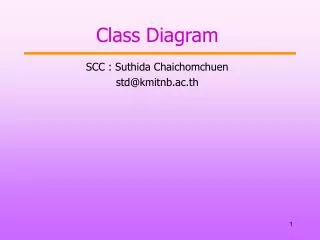 Class Diagram