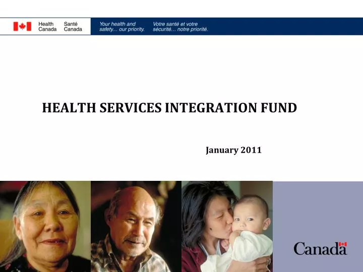 health services integration fund january 2011