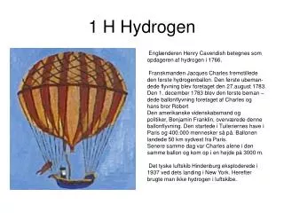 1 h hydrogen