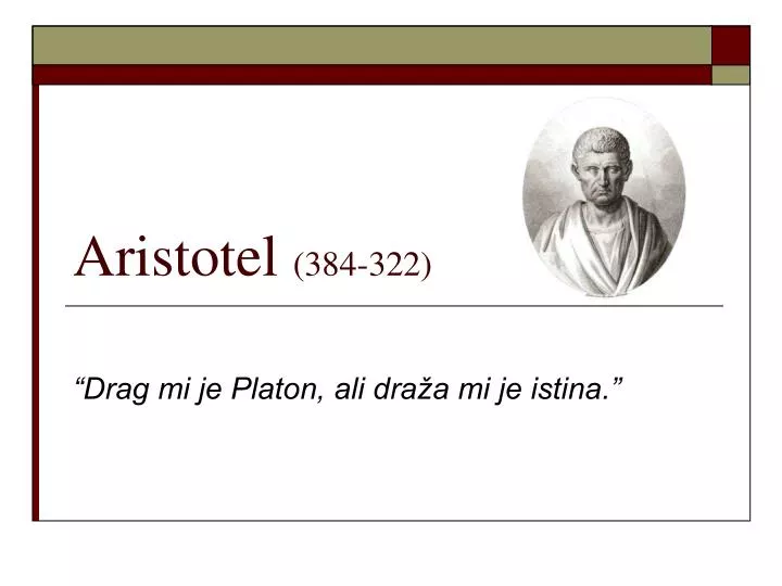 aristotel 384 322
