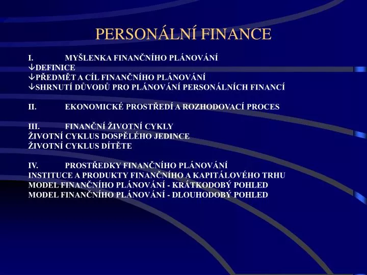 person ln finance