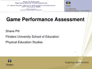 Game Performance Assessment