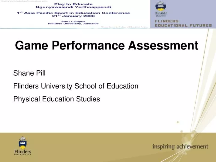 game performance assessment