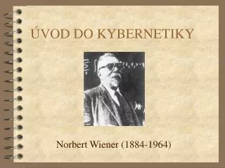 vod do kybernetiky