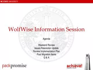 WolfWise Information Session